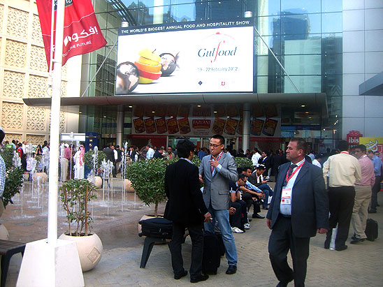 The Gulfood show in Dubai